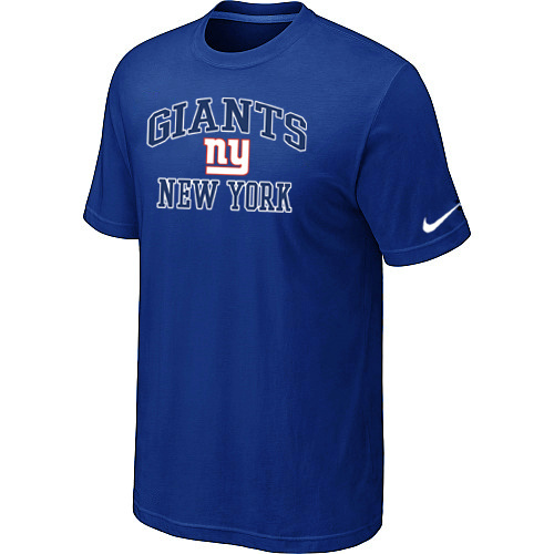 Nike New York Giants Heart & Soul NFL T-Shirt - Blue